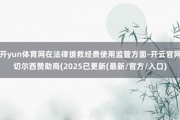 开yun体育网在法律援救经费使用监管方面-开云官网切尔西赞助商(2025已更新(最新/官方/入口)