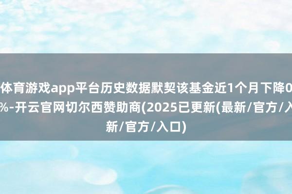 体育游戏app平台历史数据默契该基金近1个月下降0.67%-开云官网切尔西赞助商(2025已更新(最新/官方/入口)