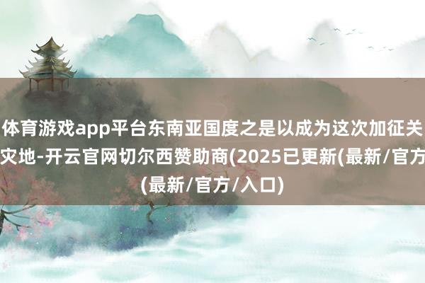 体育游戏app平台东南亚国度之是以成为这次加征关税的重灾地-开云官网切尔西赞助商(2025已更新(最新/官方/入口)